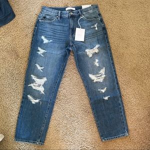 Kancan high rise crop Jean